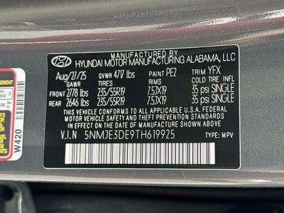 2026 Hyundai Tucson Limited FWD