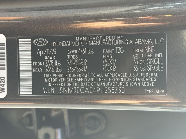 2023 Hyundai Tucson Limited