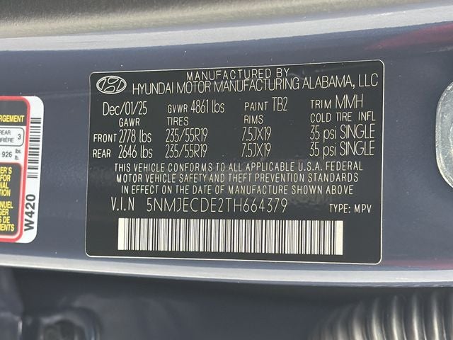 2026 Hyundai Tucson Limited AWD