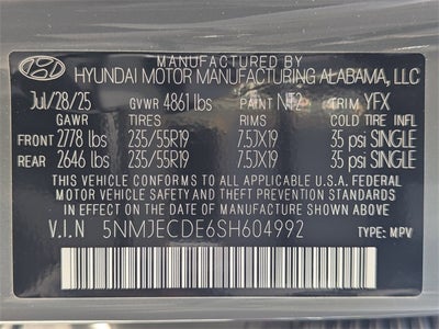 2025 Hyundai Tucson Limited AWD