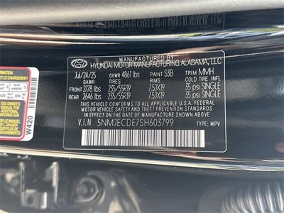 2025 Hyundai Tucson Limited AWD