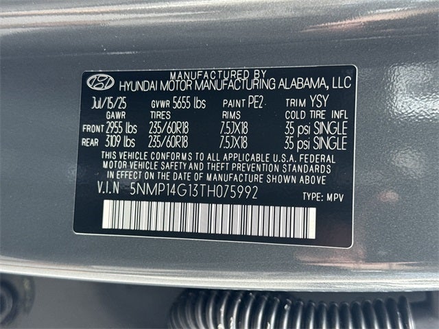 2026 Hyundai Santa Fe Hybrid SE