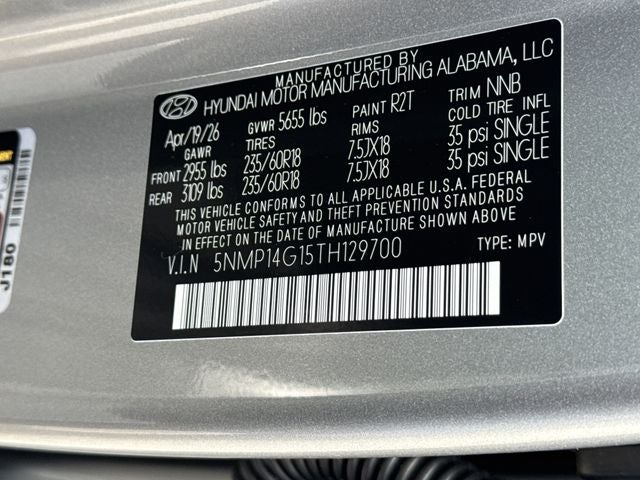 2026 Hyundai Santa Fe Hybrid SE