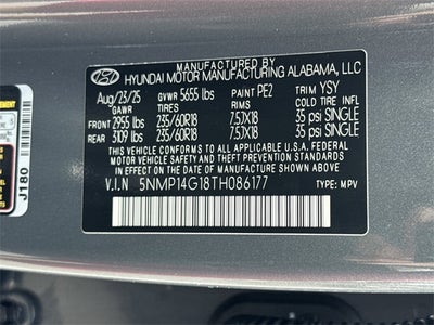 2026 Hyundai Santa Fe Hybrid SE