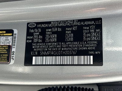 2026 Hyundai Santa Fe SE FWD