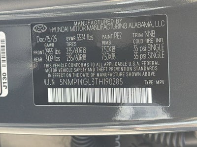 2026 Hyundai Santa Fe SE FWD