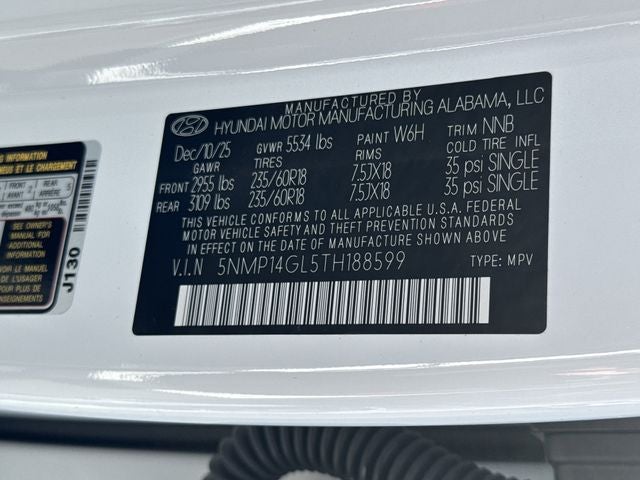 2026 Hyundai Santa Fe SE FWD