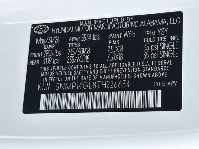 2026 Hyundai Santa Fe SE FWD