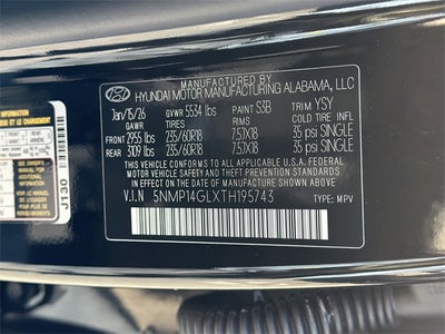 2026 Hyundai Santa Fe SE FWD