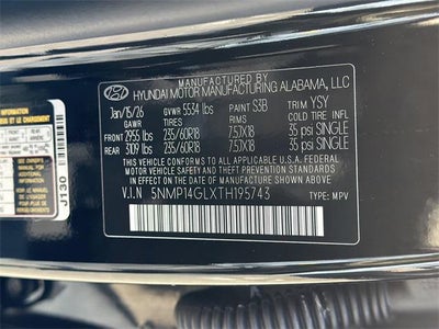 2026 Hyundai Santa Fe SE FWD