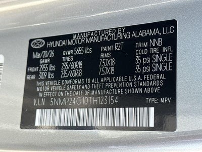 2026 Hyundai Santa Fe Hybrid SEL