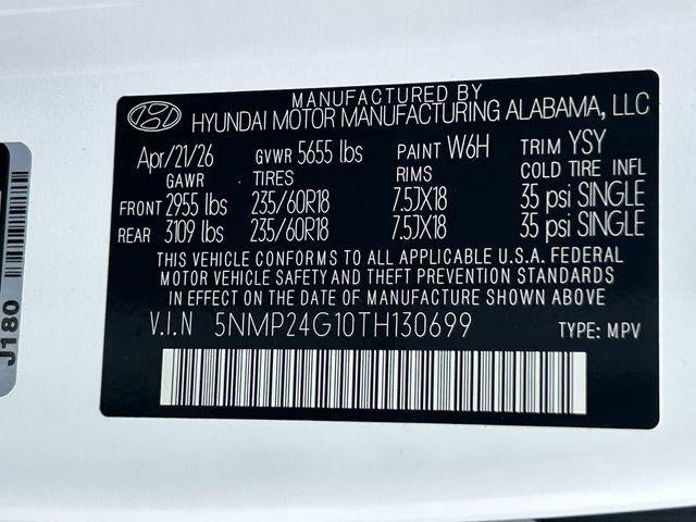 2026 Hyundai Santa Fe Hybrid SEL