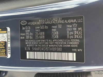 2026 Hyundai Santa Fe Hybrid SEL