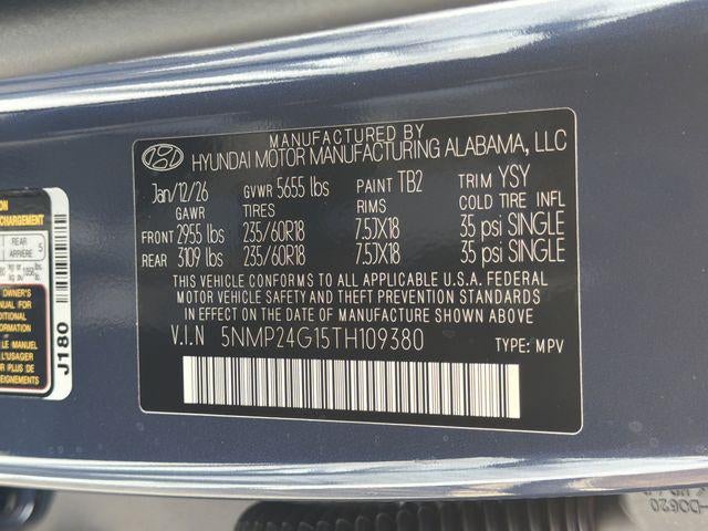 2026 Hyundai Santa Fe Hybrid SEL