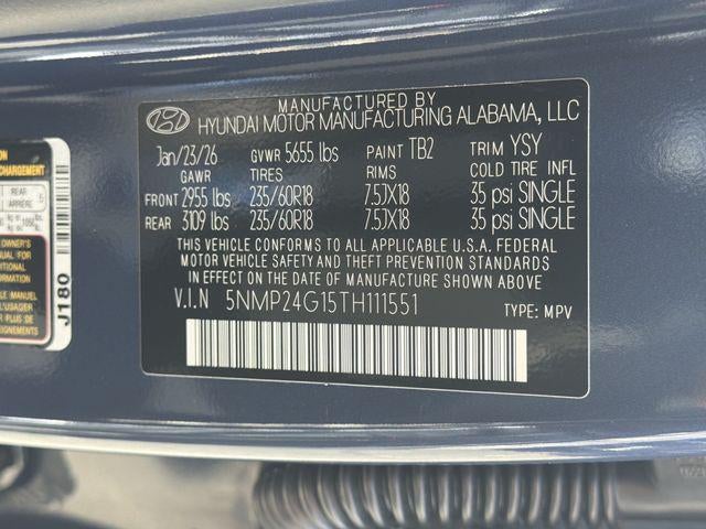 2026 Hyundai Santa Fe Hybrid SEL