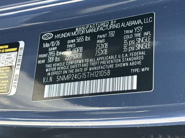 2026 Hyundai Santa Fe Hybrid SEL