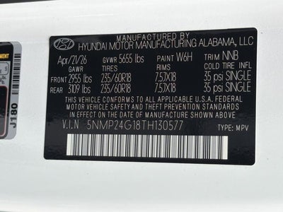 2026 Hyundai Santa Fe Hybrid SEL