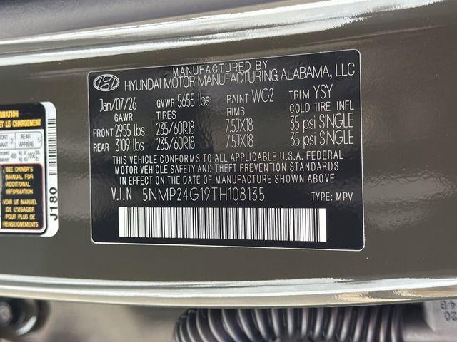 2026 Hyundai Santa Fe Hybrid SEL