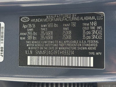 2026 Hyundai Santa Fe Hybrid SEL