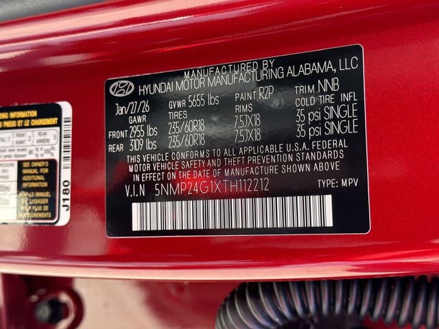 2026 Hyundai Santa Fe Hybrid SEL