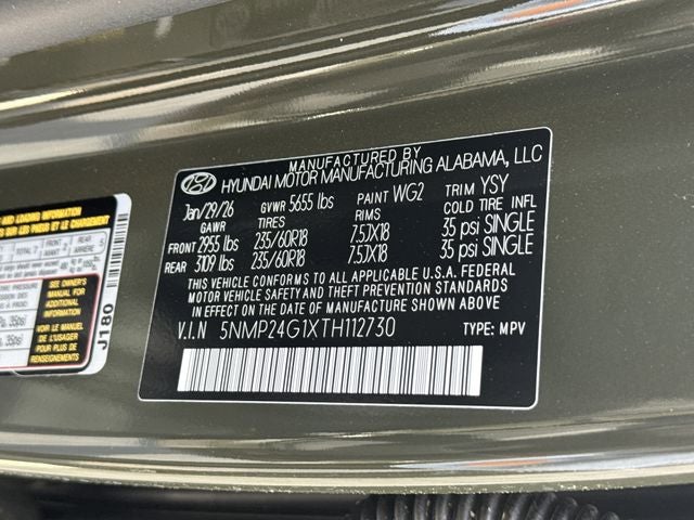 2026 Hyundai Santa Fe Hybrid SEL