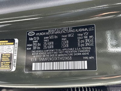 2026 Hyundai Santa Fe Hybrid SEL