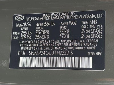 2026 Hyundai Santa Fe SEL FWD