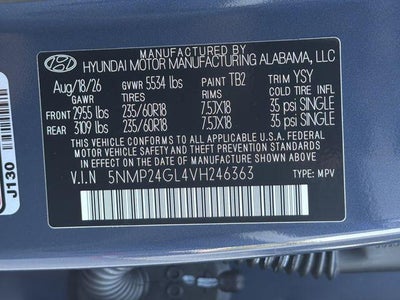 2027 Hyundai Santa Fe SEL FWD