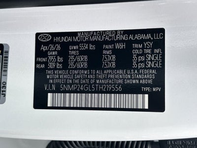 2026 Hyundai Santa Fe SEL FWD