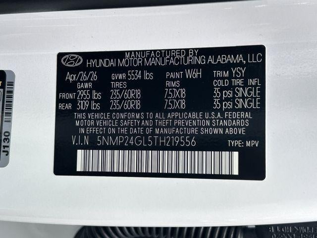 2026 Hyundai Santa Fe SEL FWD