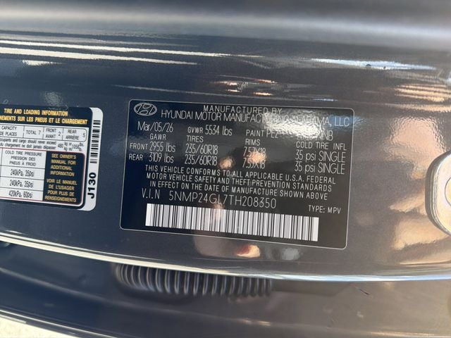 2026 Hyundai Santa Fe SEL FWD