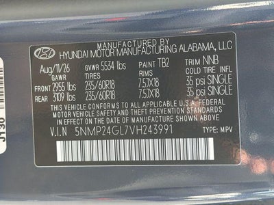 2027 Hyundai Santa Fe SEL FWD