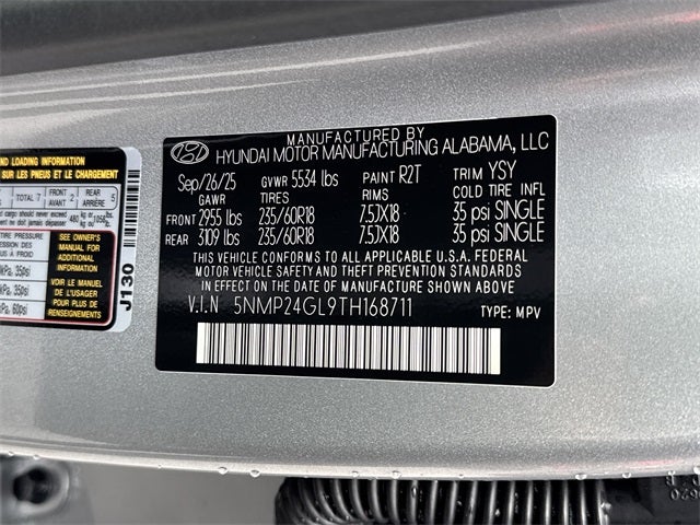 2026 Hyundai Santa Fe SEL FWD