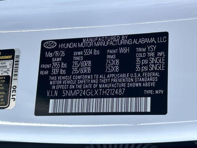 2026 Hyundai Santa Fe SEL FWD