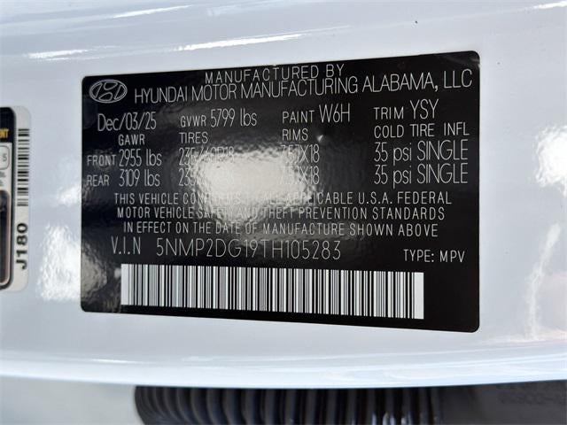 2026 Hyundai Santa Fe Hybrid SEL