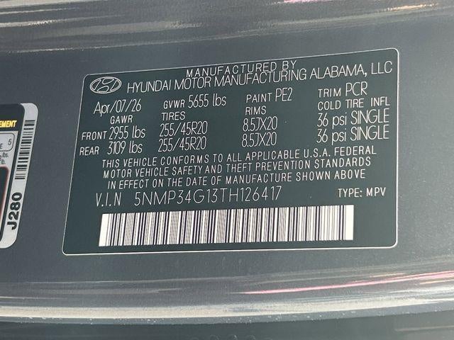 2026 Hyundai Santa Fe Hybrid Limited