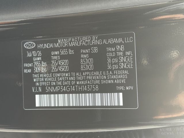 2026 Hyundai Santa Fe Hybrid Limited