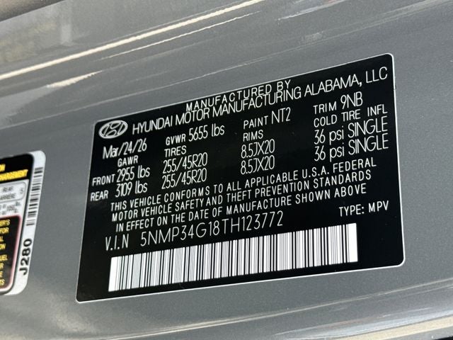 2026 Hyundai Santa Fe Hybrid Limited