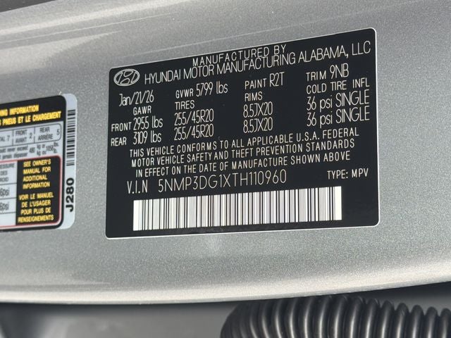 2026 Hyundai Santa Fe Hybrid Limited