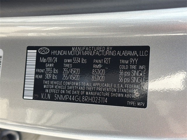 2024 Hyundai Santa Fe Limited