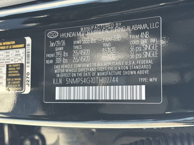 2026 Hyundai Santa Fe Hybrid Calligraphy