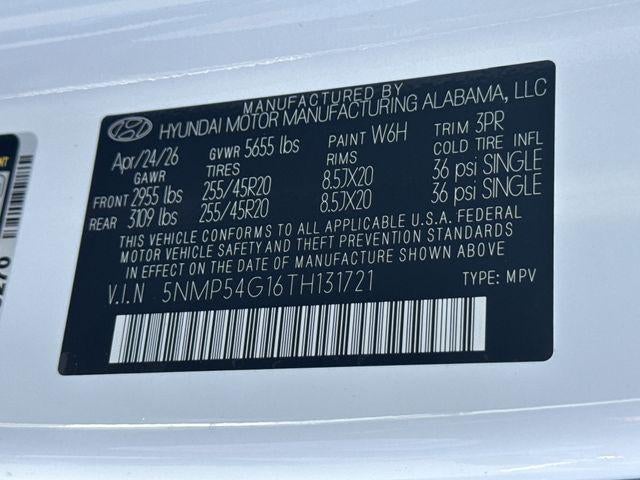 2026 Hyundai Santa Fe Hybrid Calligraphy