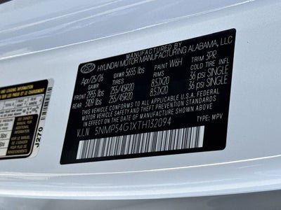 2026 Hyundai Santa Fe Hybrid Calligraphy