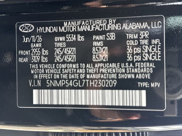 2026 Hyundai Santa Fe Calligraphy FWD