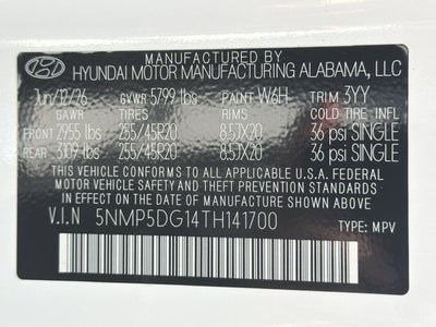 2026 Hyundai Santa Fe Hybrid Calligraphy