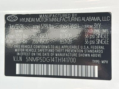2026 Hyundai Santa Fe Hybrid Calligraphy