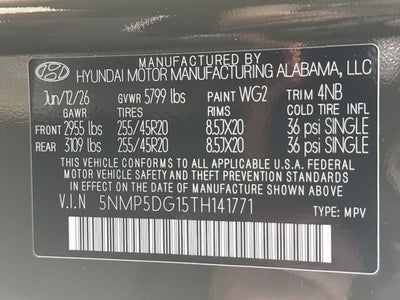 2026 Hyundai Santa Fe Hybrid Calligraphy