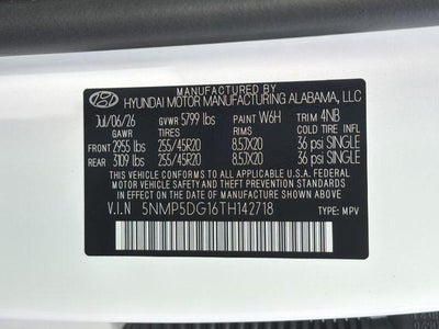 2026 Hyundai Santa Fe Hybrid Calligraphy