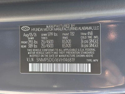 2027 Hyundai Santa Fe Hybrid Calligraphy
