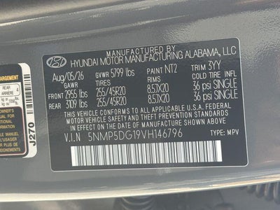 2027 Hyundai Santa Fe Hybrid Calligraphy